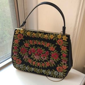 Vintage Floral Handbag
